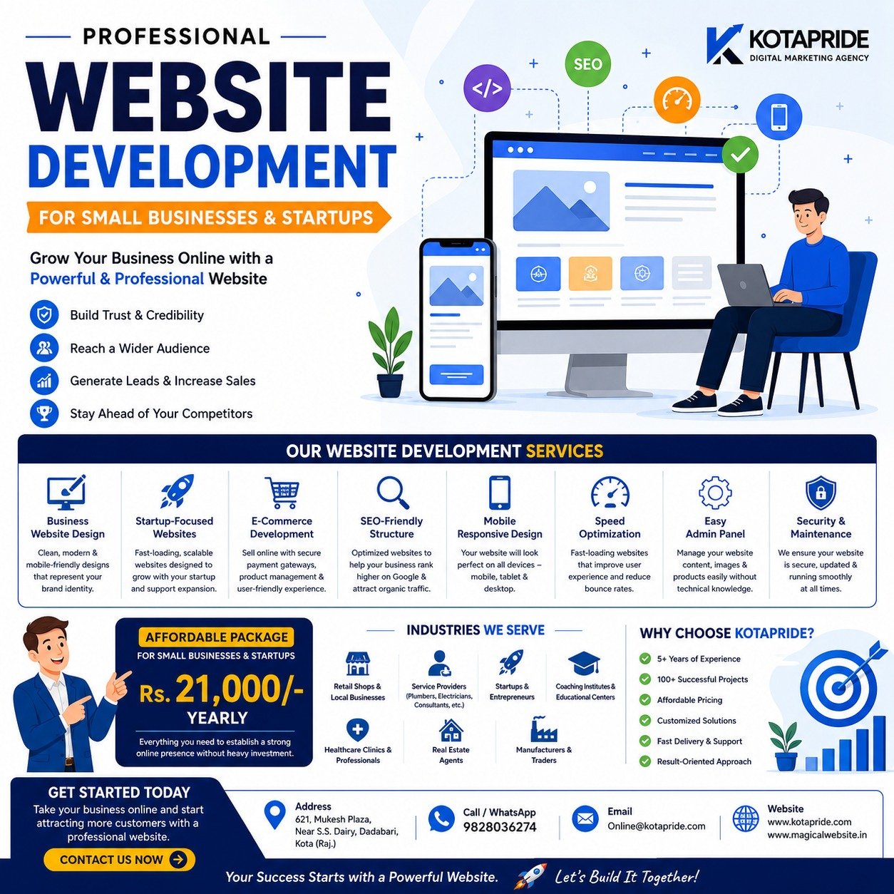 website development